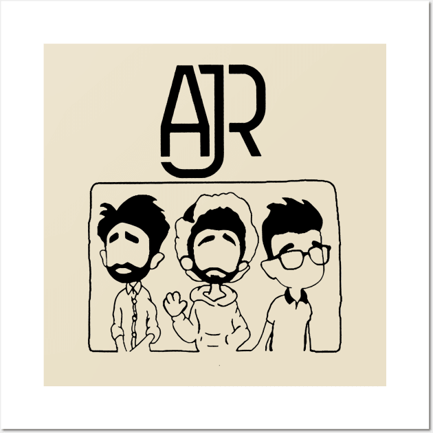 AJR Met Brother's Wall Art by wintoastore